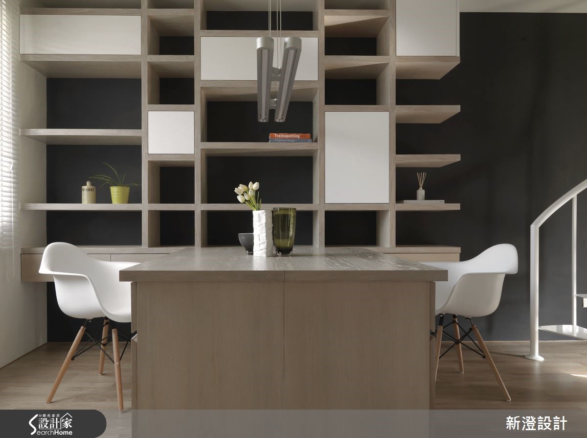 設計師將「重新定義閣樓機能」的理念注入位於新竹市的